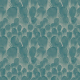 Antonina Vella Feathers Teal/Green Wallpaper