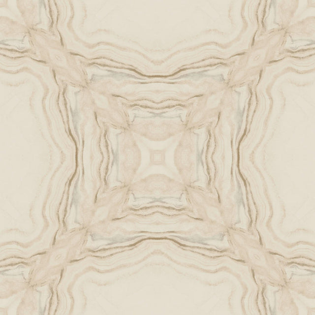 Antonina Vella Stone Kaleidoscope Beige Wallpaper