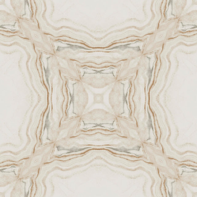 Antonina Vella Stone Kaleidoscope Cream/Charcoal Wallpaper