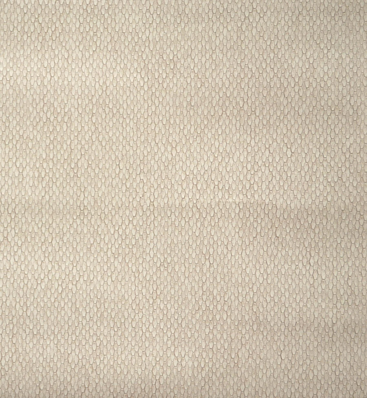 Antonina Vella Stretched Hexagons Sand Wallpaper