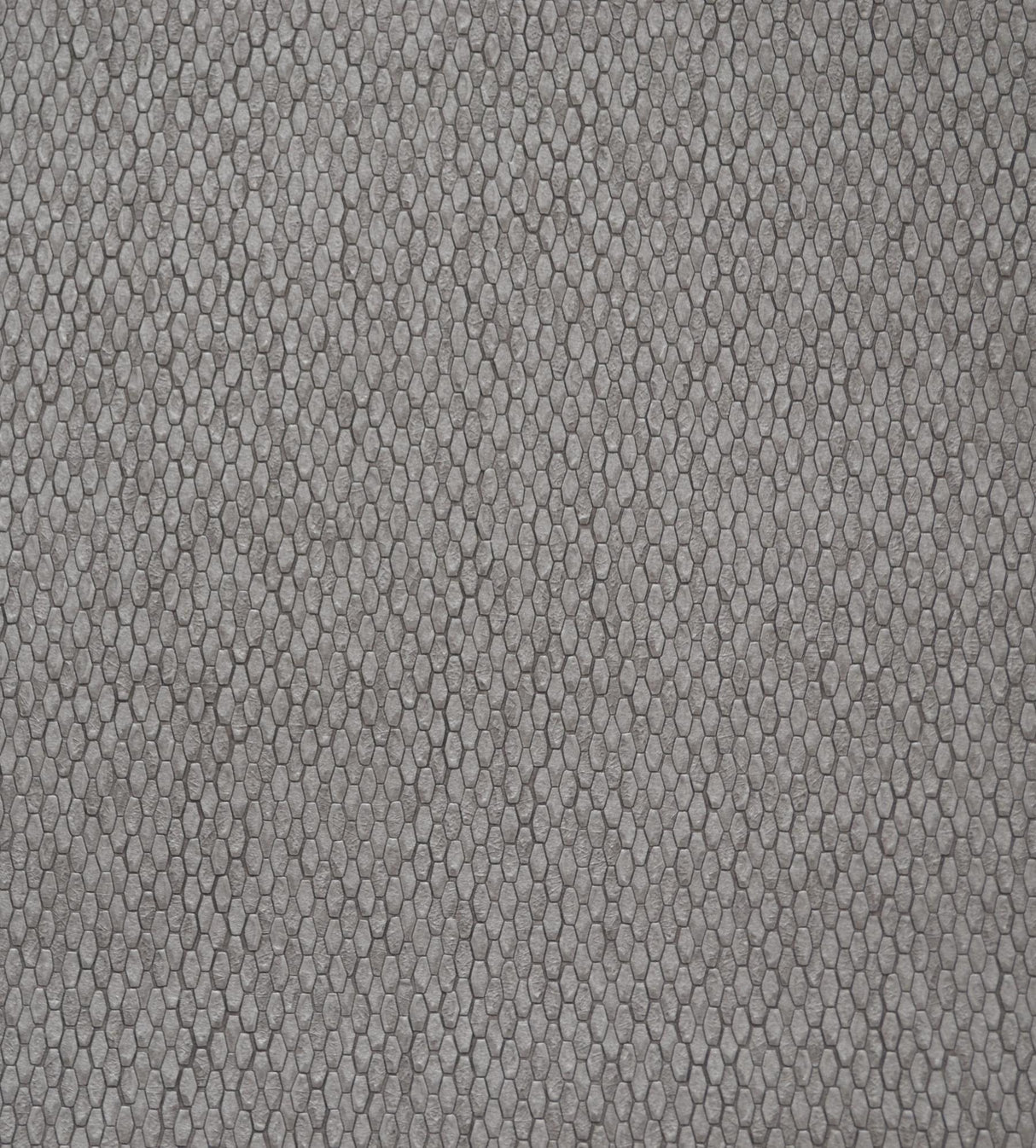 Antonina Vella Stretched Hexagons Dark Silver Wallpaper