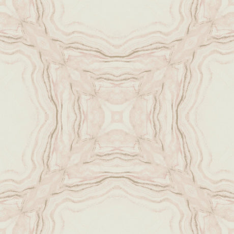 Antonina Vella Stone Kaleidoscope Soft Pink Wallpaper