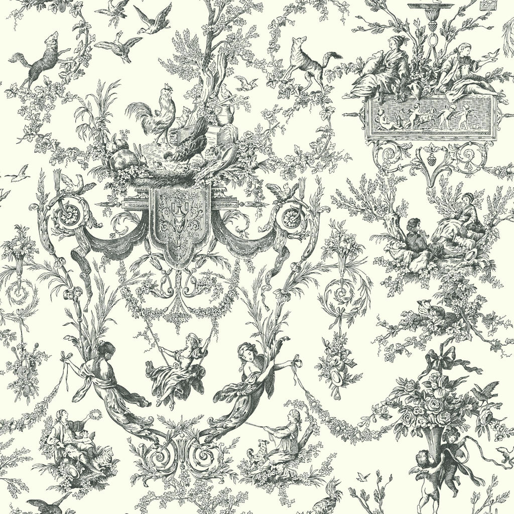 Toile Wallpapers | Toile Pattern Wallpaper – DecoratorsBest