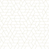 York Point of View Gold Wallpaper