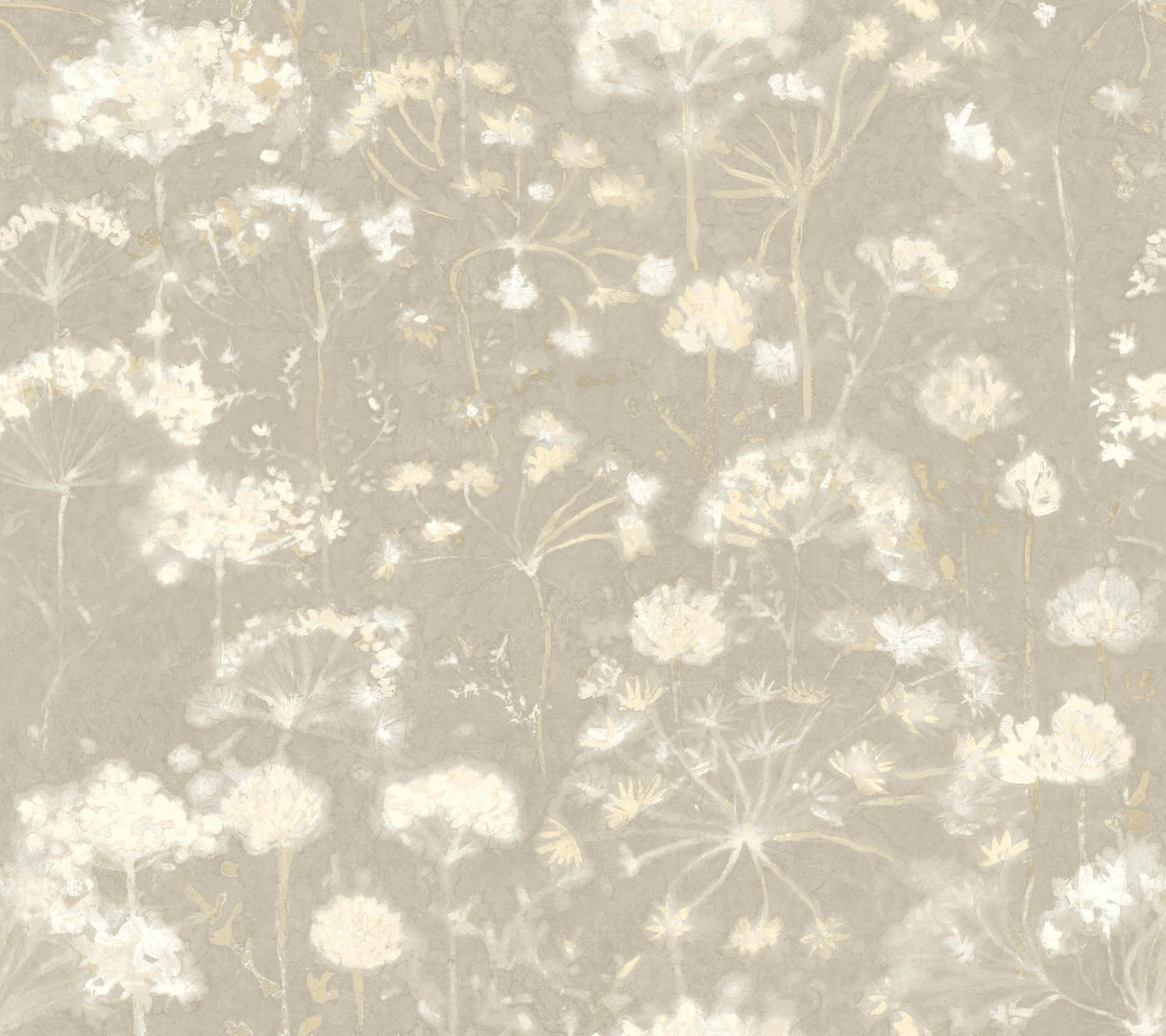 Candice Olson Botanical Fantasy Light Grey Wallpaper