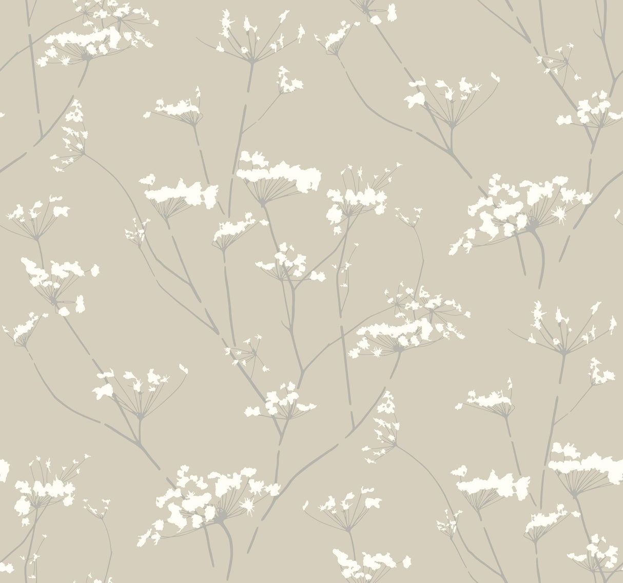 Candice Olson Enchanted Tan Wallpaper