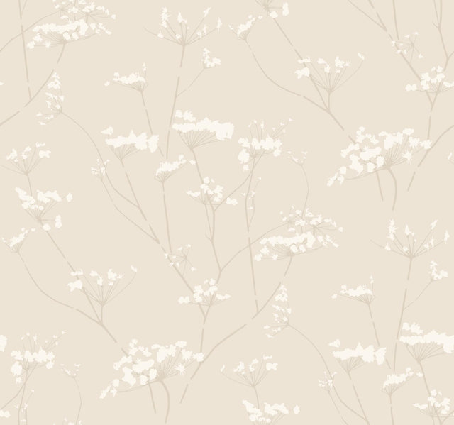 Candice Olson Enchanted Cream Wallpaper