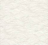 Candice Olson Sand Crest White Wallpaper