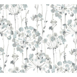 Candice Olson Flourish Blue/Gray Wallpaper