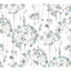 Candice Olson Flourish Blue/Gray Wallpaper