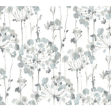 Candice Olson Flourish Blue/Gray Wallpaper