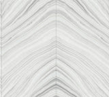 Candice Olson Onyx Strata Gray Wallpaper
