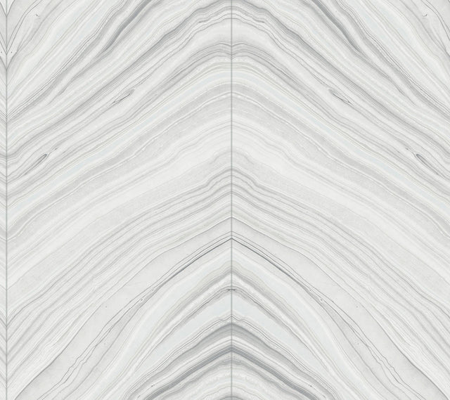 Candice Olson Onyx Strata Gray Wallpaper
