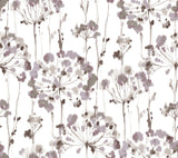 Candice Olson Flourish Purple Wallpaper