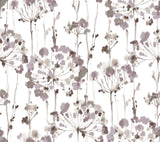 Candice Olson Flourish Purple Wallpaper