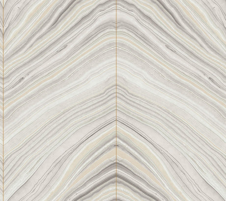 Candice Olson Onyx Strata Beige Wallpaper
