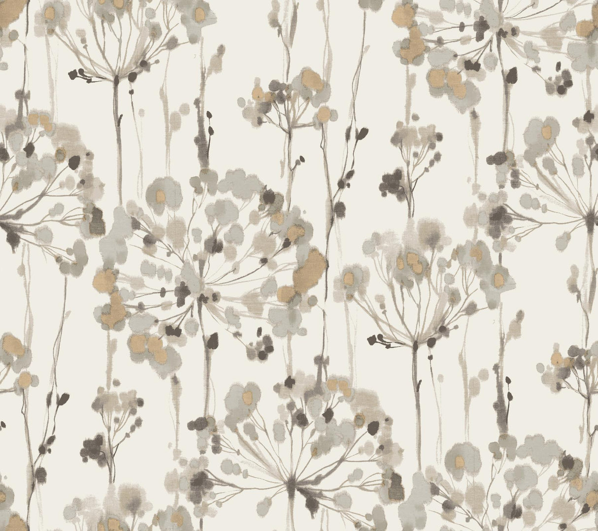 Candice Olson Flourish Beige Wallpaper