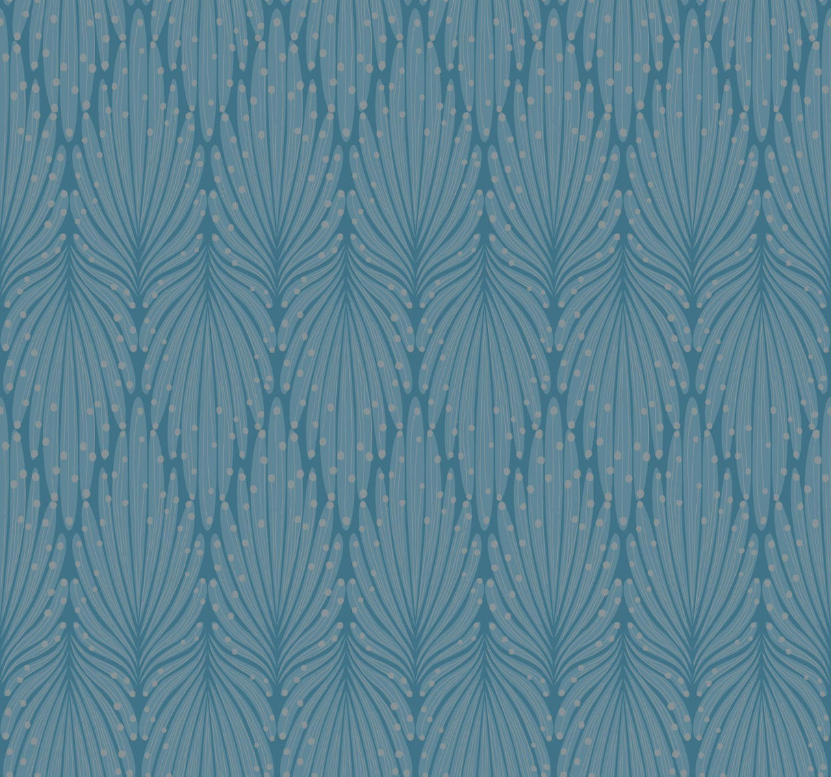 Candice Olson Cafe Society Blue Wallpaper