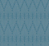 Candice Olson Cafe Society Blue Wallpaper