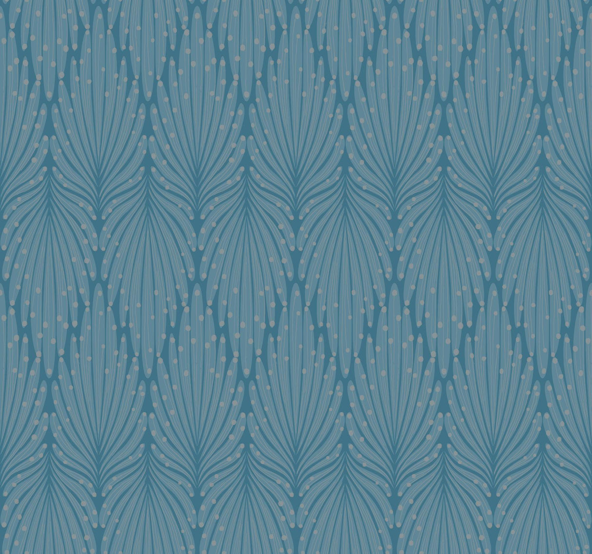 Candice Olson Cafe Society Blue Wallpaper