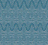 Candice Olson Cafe Society Blue Wallpaper