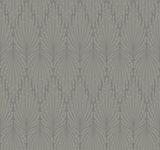 Candice Olson Cafe Society Dark Gray Wallpaper