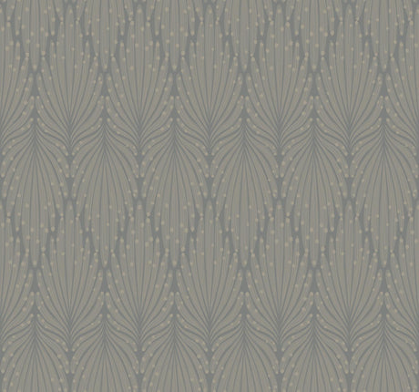 Candice Olson Cafe Society Dark Gray Wallpaper