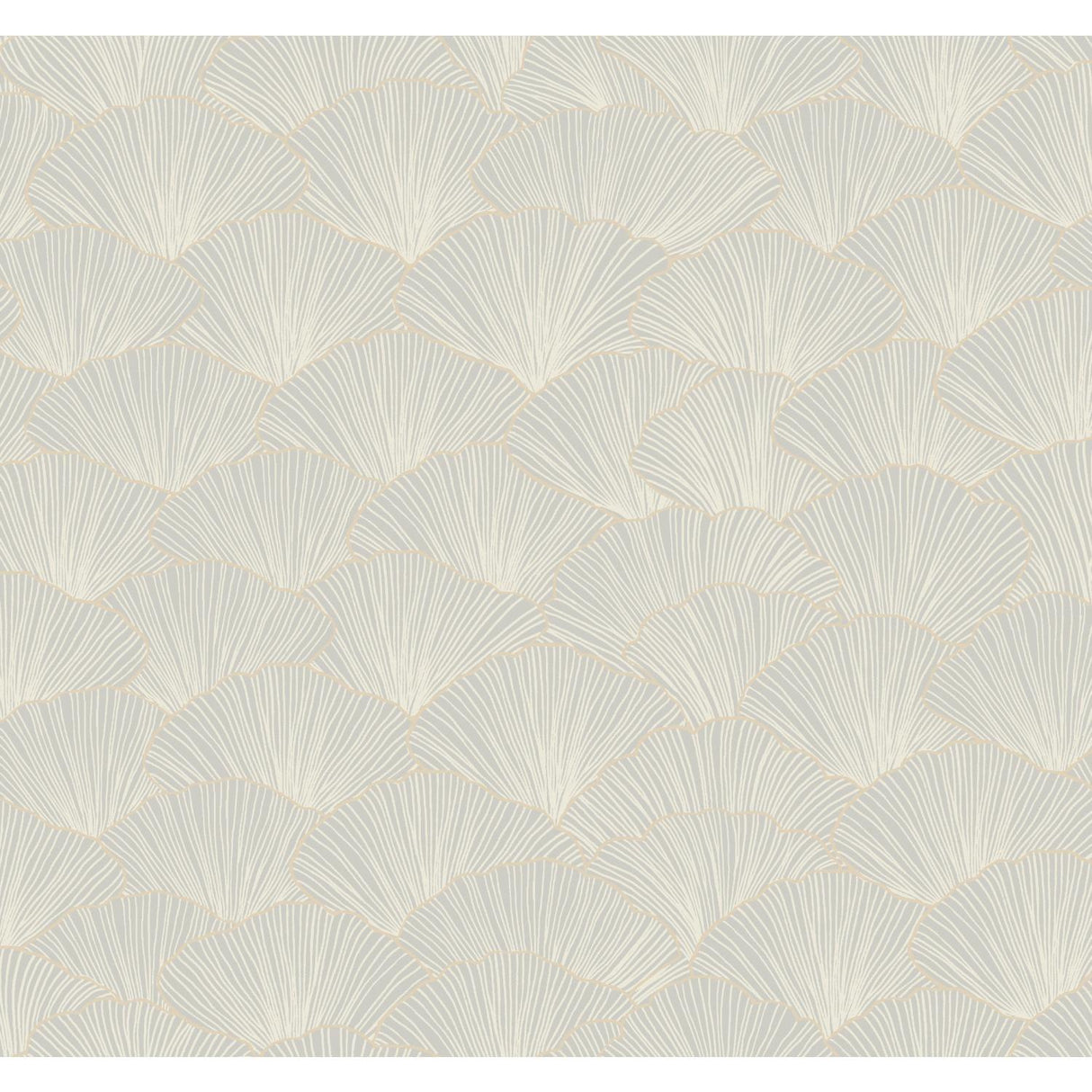 Candice Olson Luminous Ginkgo Gray Wallpaper