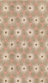 Candice Olson Everlasting Coral/Gold Wallpaper