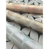 Candice Olson Everlasting Coral/Gold Wallpaper