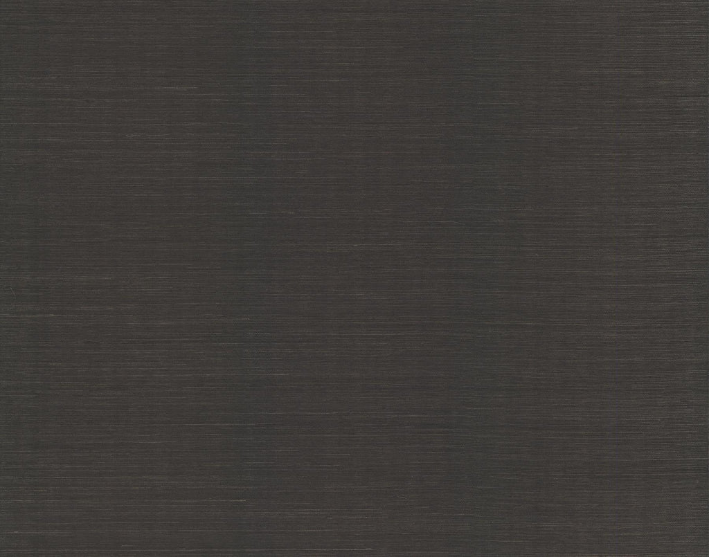 Candice Olson Plain Sisals Black Wallpaper