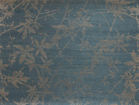 Candice Olson Sylvan Gold/Teal Wallpaper