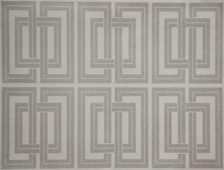 Candice Olson Quad Silver/White Wallpaper