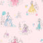 York Disney Princess Pretty Elegant Pink Wallpaper