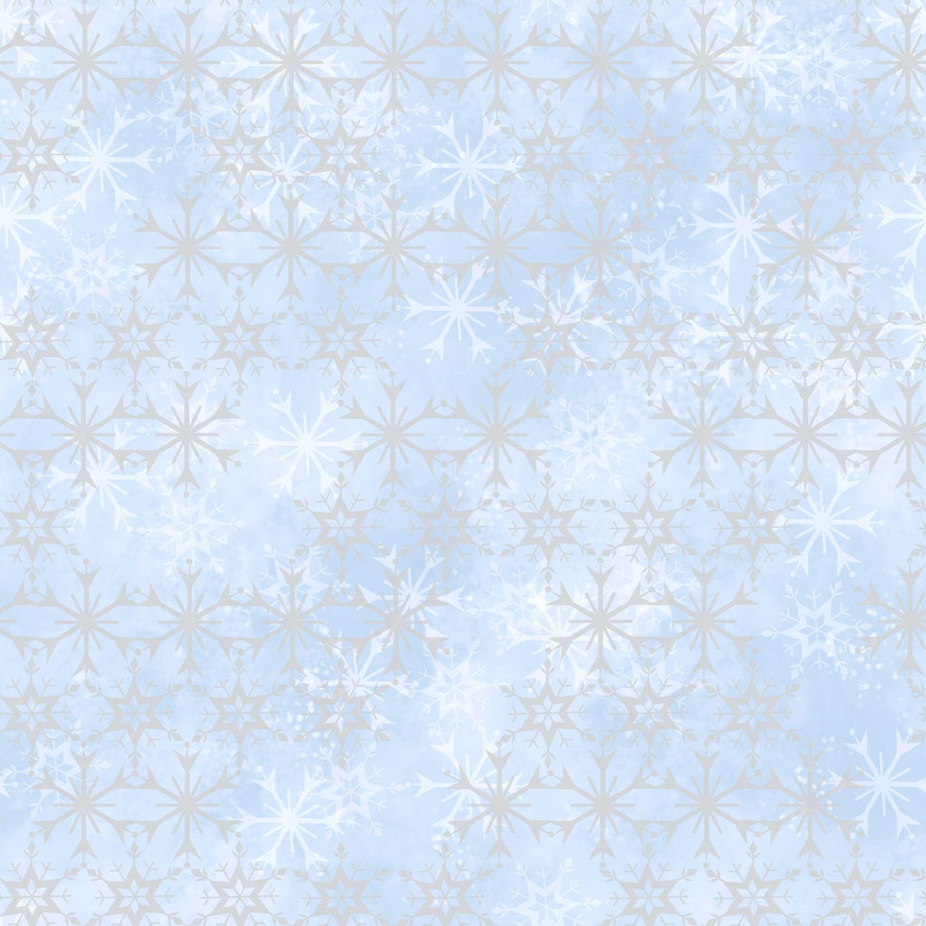 York Disney Frozen 2 Snowflake Blue Wallpaper