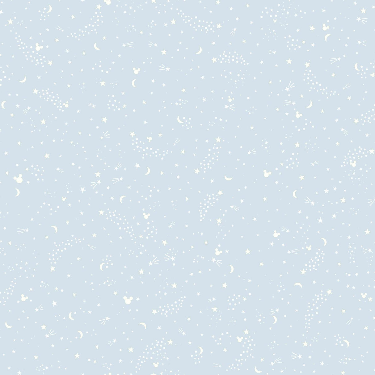 York Disney Mickey Mouse Star Blue Wallpaper