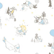 York Disney Winnie the Pooh Playmates Yellow Wallpaper