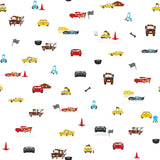 York Disney and Pixar Cars Racing Spot White Wallpaper