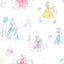 York Disney Princess Pretty Elegant White Wallpaper