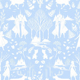 York Disney Frozen 2 Nordic Blue/Glitter Wallpaper