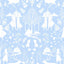 York Disney Frozen 2 Nordic Blue/Glitter Wallpaper