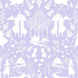 York Disney Frozen 2 Nordic Purple/Glitter Wallpaper