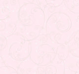 York Disney Princess Perfect Scroll Pink/ Glitter Wallpaper