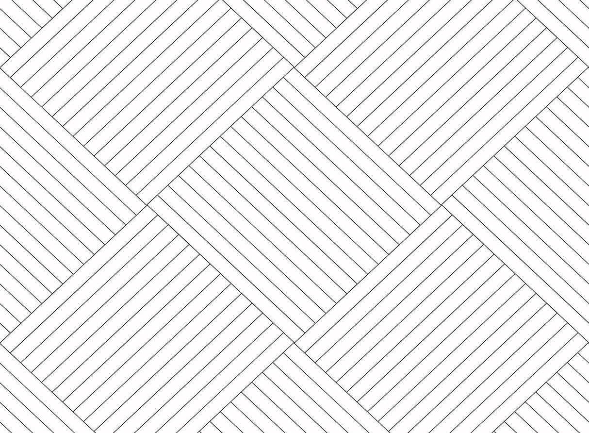 York Twisted Tailor White Wallpaper