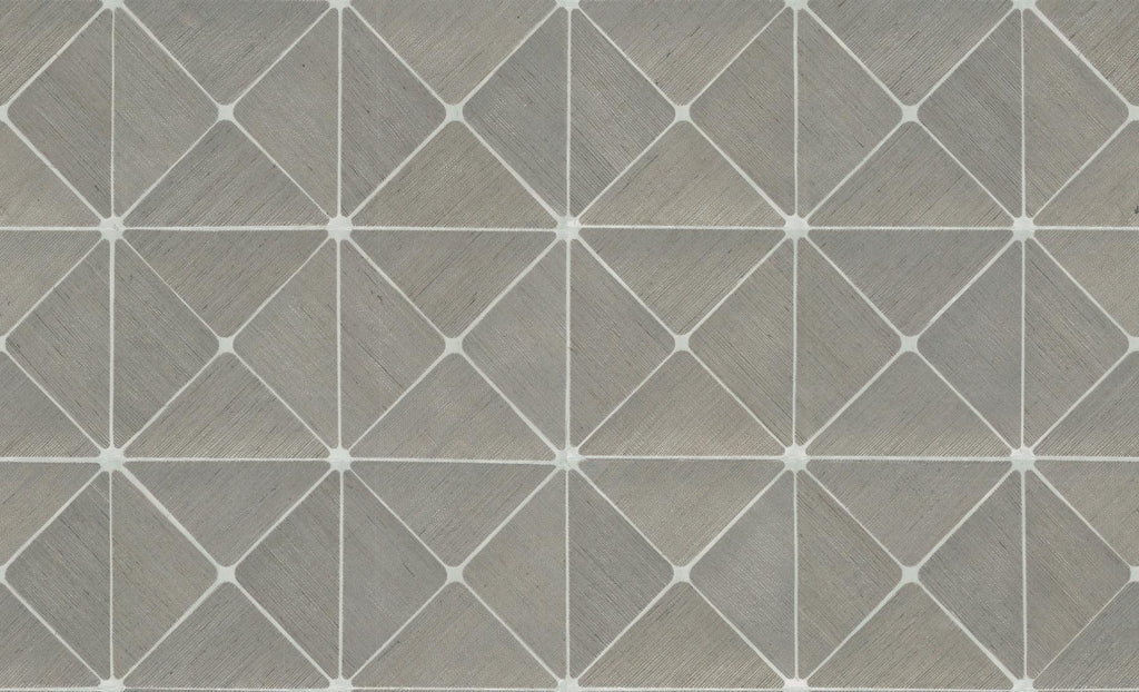 York Dazzling Diamond Sisal Grey Wallpaper
