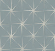 York Evening Star Blue Wallpaper