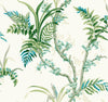 York Enchanted Fern Blue/Green Wallpaper