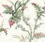 York Enchanted Fern Green/Red Wallpaper