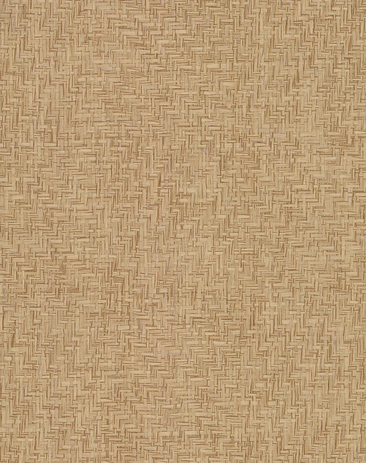 York Interlocking Weave Sisal Brown Wallpaper