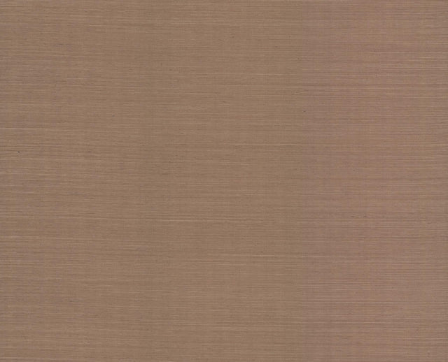York Plain Grass Sisal Brown Wallpaper